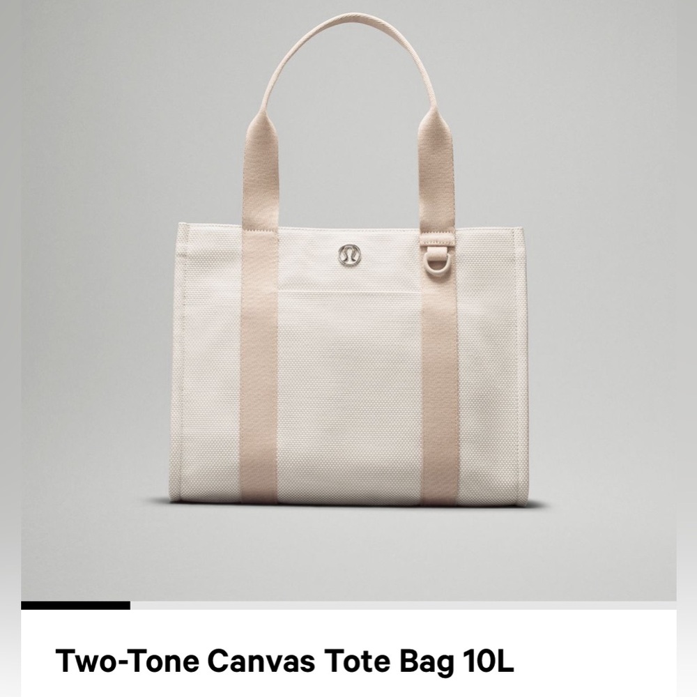 Brand New Lululemon 10L Canvas Tote